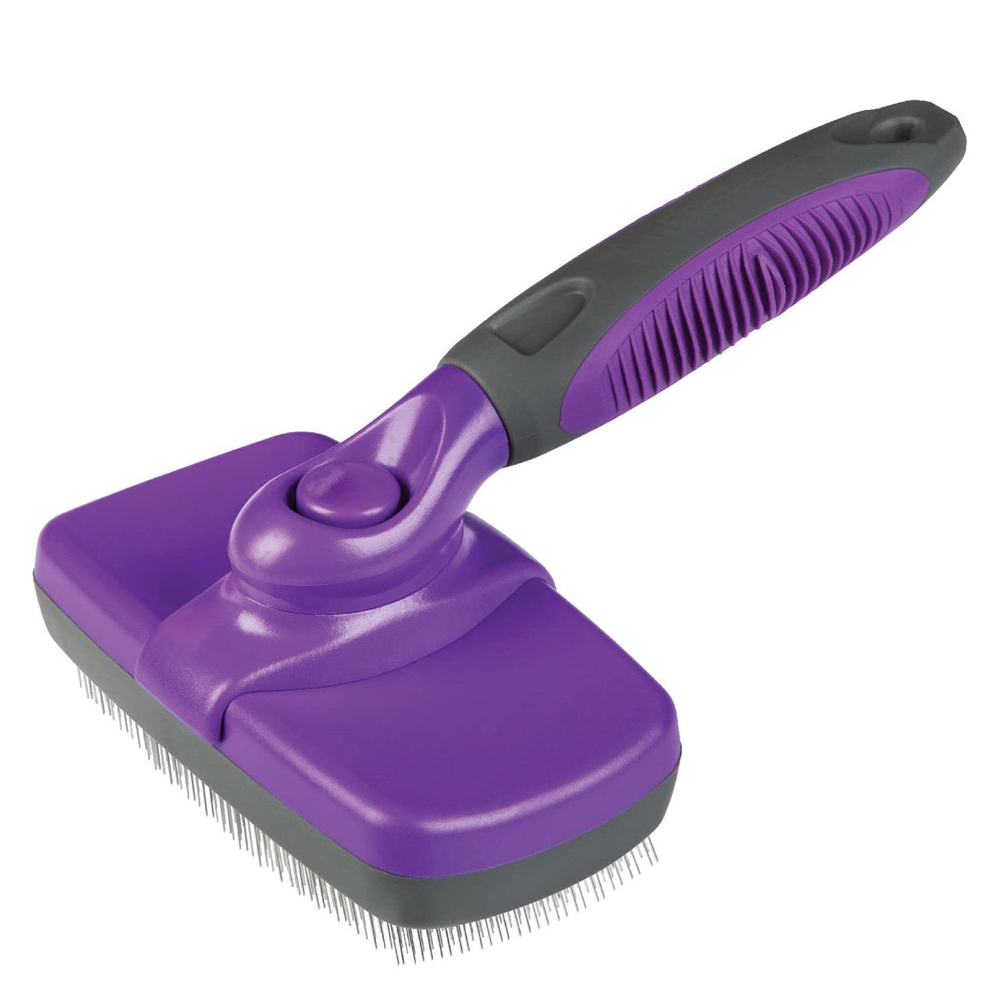 Pet Self-Cleaning Slicker Brush — Classic Everyday Grooming