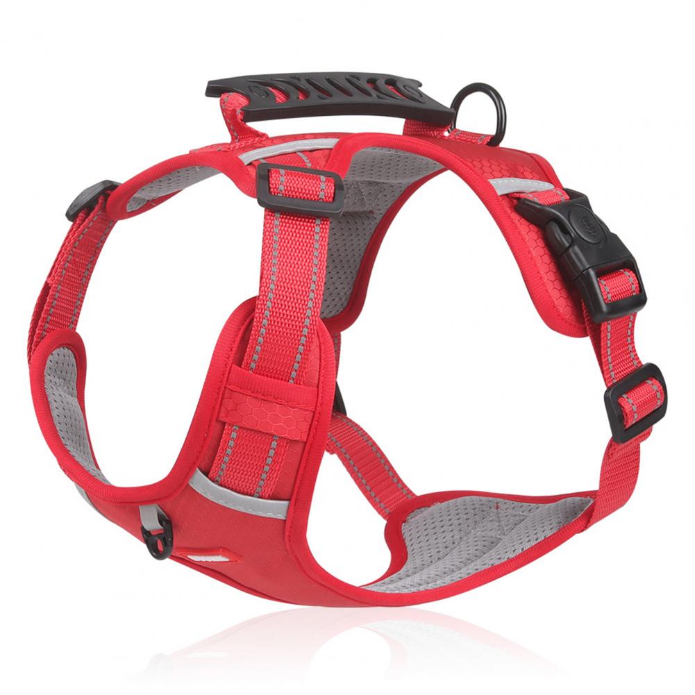No-Pull Nylon Dog Harness — Breathable & Reflective