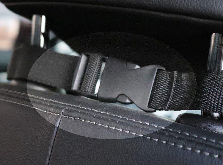 Dog Car Seat Cover Hammock — Waterproof with Mesh Window & Pockets