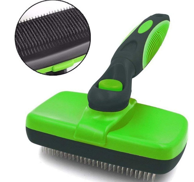 Pet Self-Cleaning Slicker Brush — Choose Your Colour