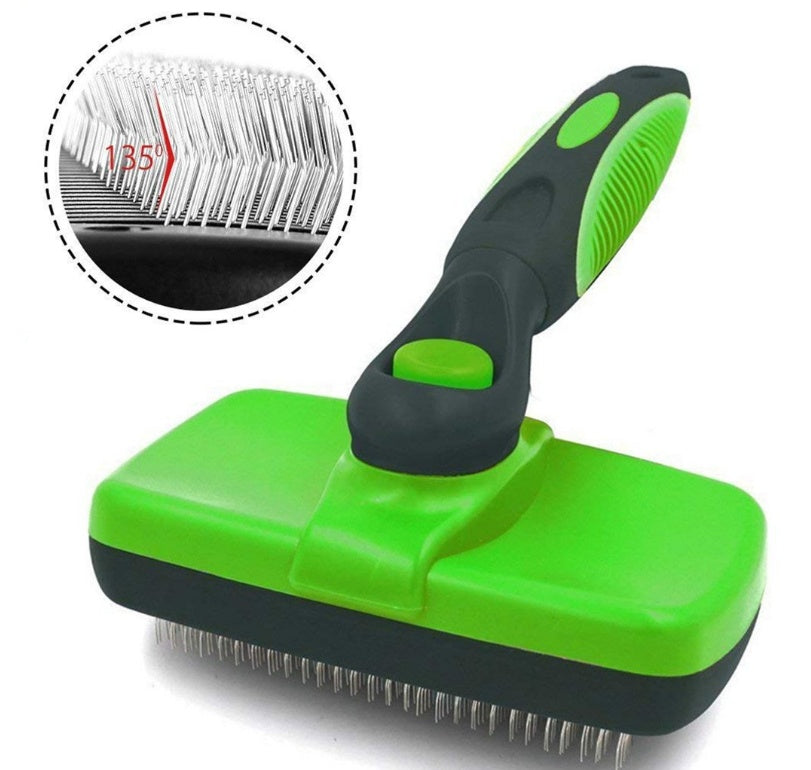 Pet Self-Cleaning Slicker Brush — Choose Your Colour
