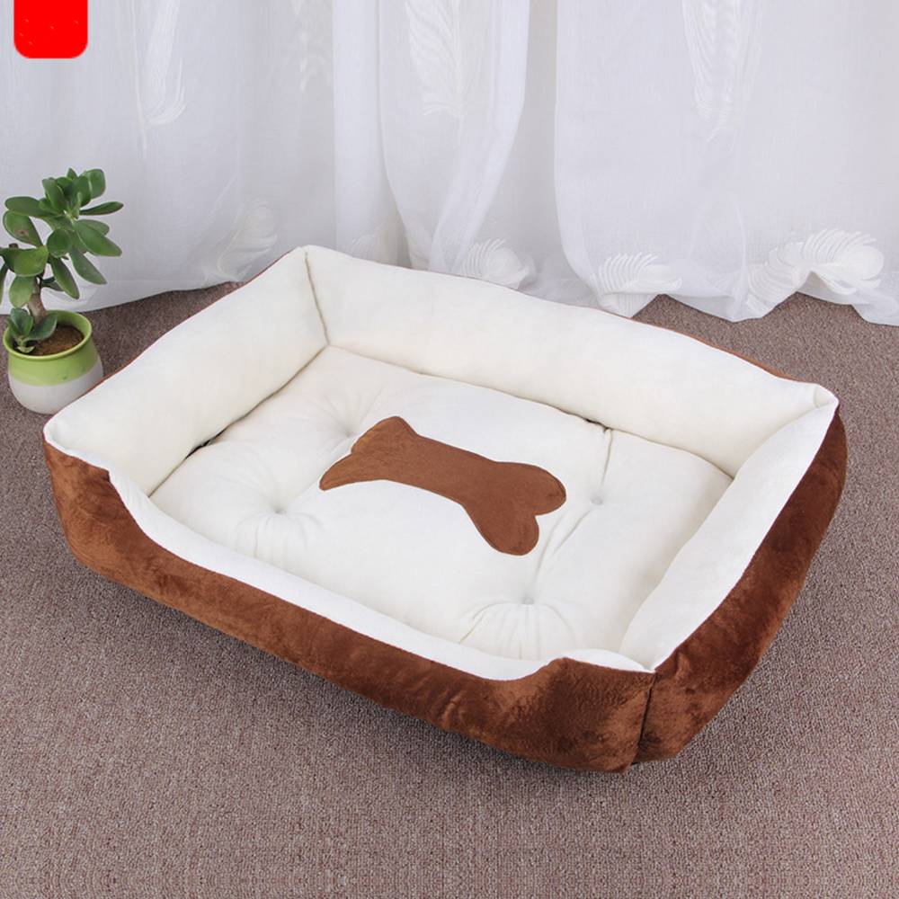 Washable Calming Dog Bed Mat — Plush & Anti-Slip