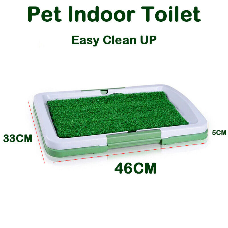 Indoor Dog Potty Training Grass Pad — Large Puppy Toilet Mat