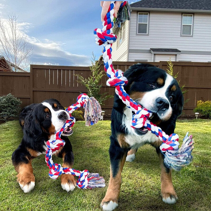XXL Cotton Rope Tug Toy for Large Dogs