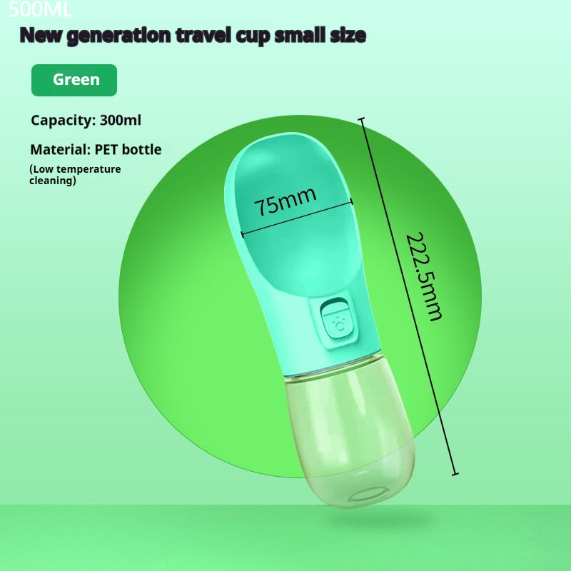 Portable Dog Water Bottle & Bowl