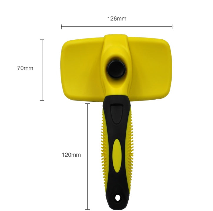 Pet Self-Cleaning Slicker Brush — Choose Your Colour