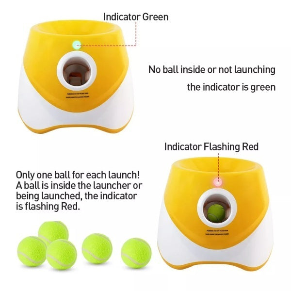 Automatic Dog Ball Launcher — Indoor & Outdoor