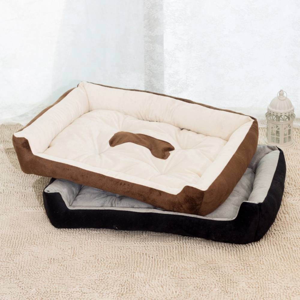 Washable Calming Dog Bed Mat — Plush & Anti-Slip