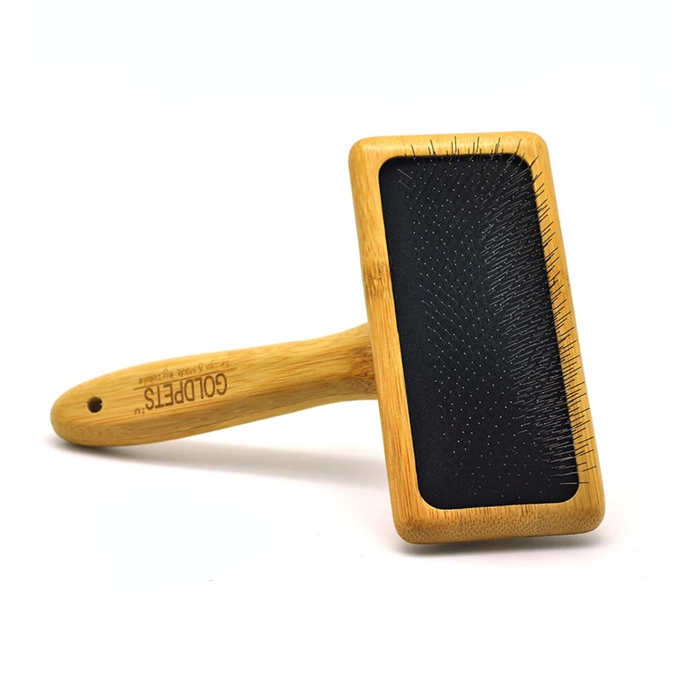 Bamboo Slicker Brush for Cats & Dogs