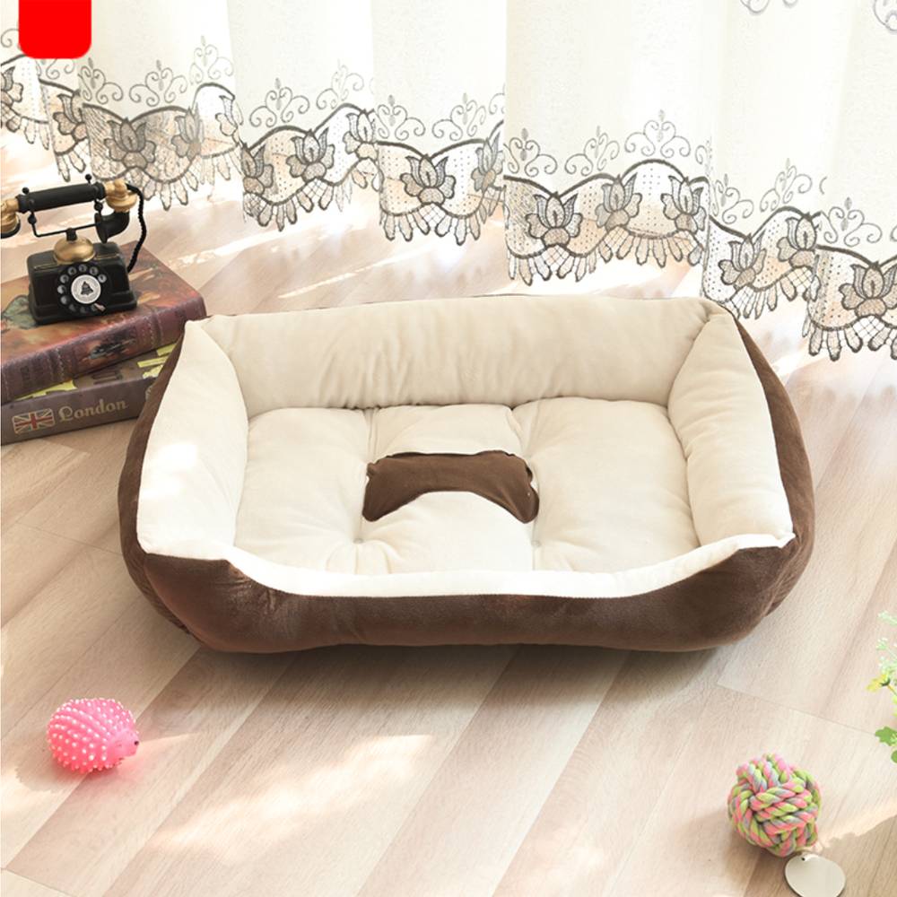 Washable Calming Dog Bed Mat — Plush & Anti-Slip