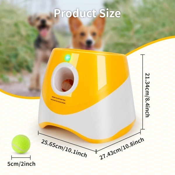 Automatic Dog Ball Launcher — Indoor & Outdoor