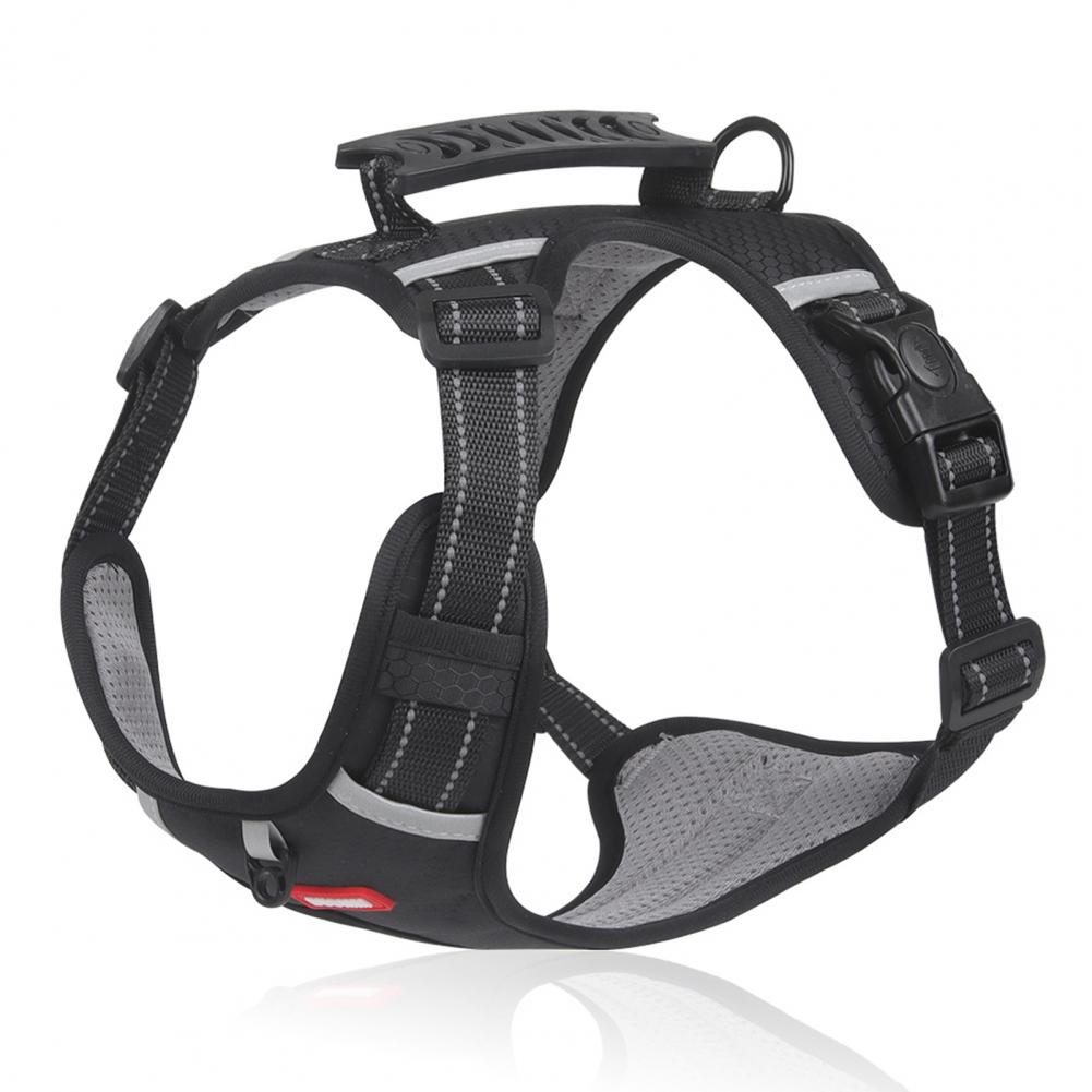 No-Pull Nylon Dog Harness — Breathable & Reflective