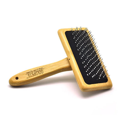 Bamboo Slicker Brush for Cats & Dogs