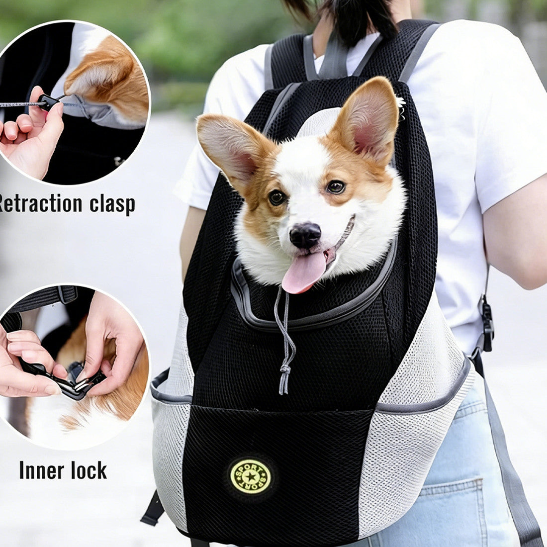Breathable Pet Carrier Backpack