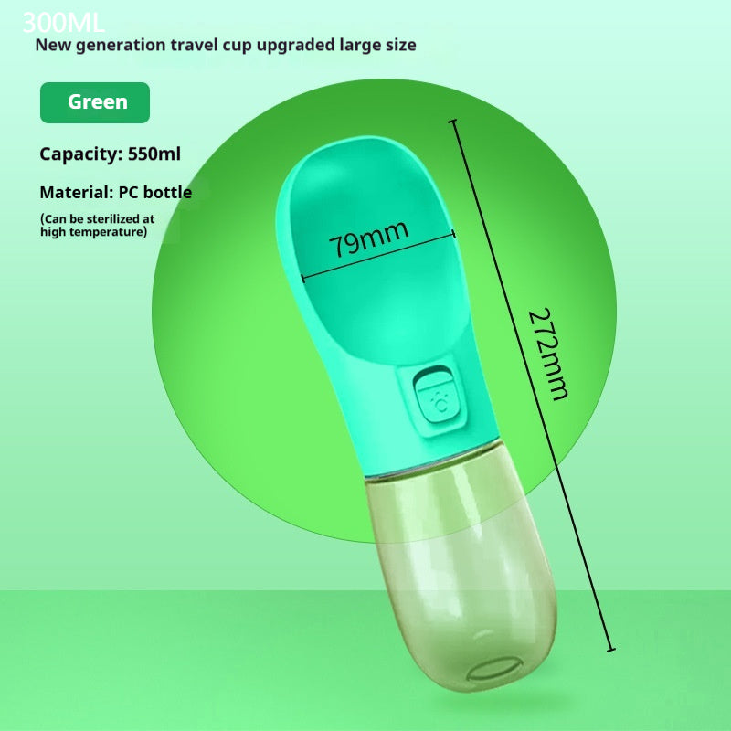 Portable Dog Water Bottle & Bowl