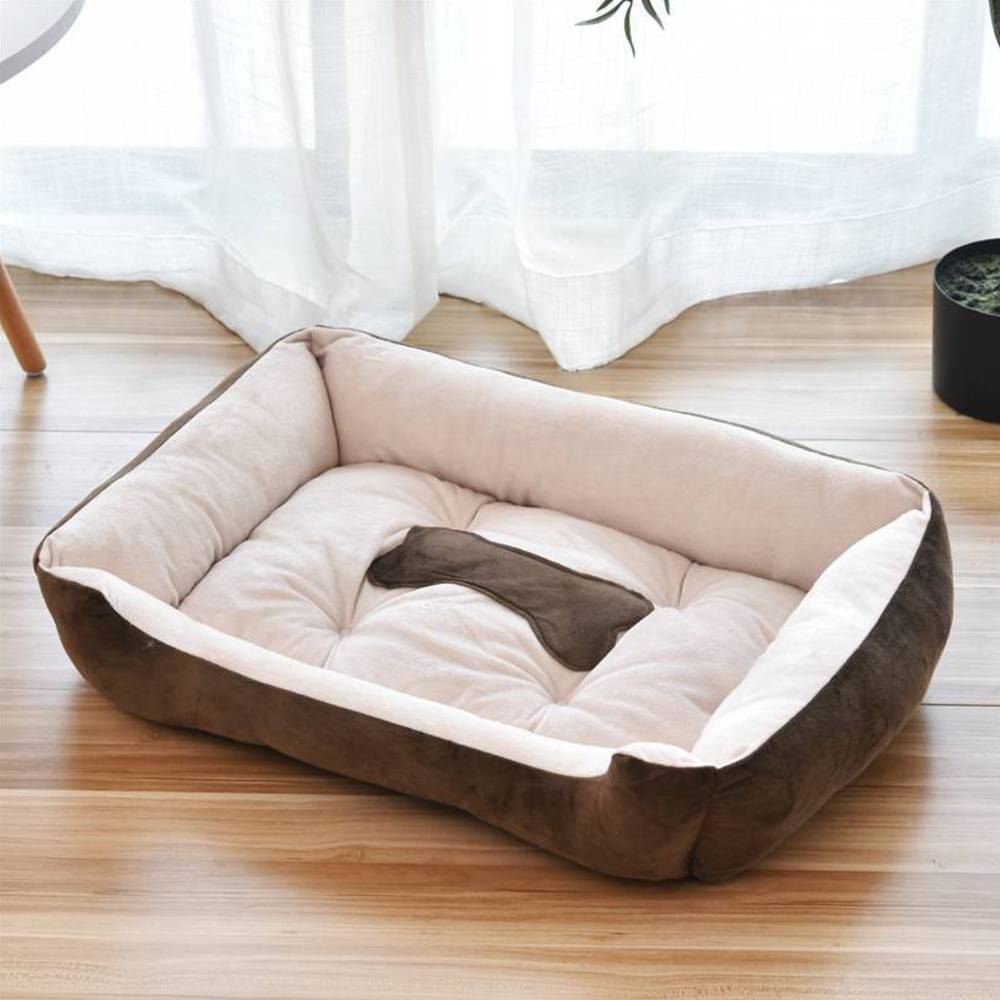 Washable Calming Dog Bed Mat — Plush & Anti-Slip