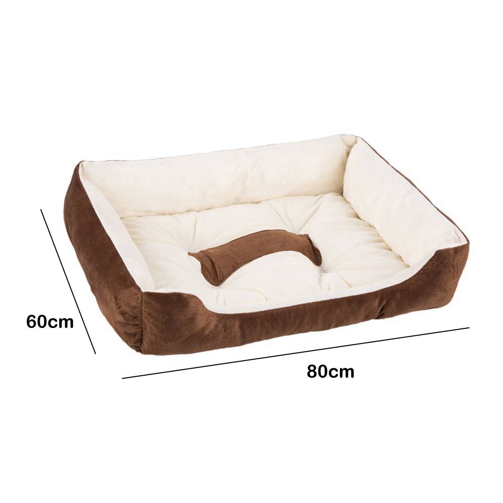 Washable Calming Dog Bed Mat — Plush & Anti-Slip