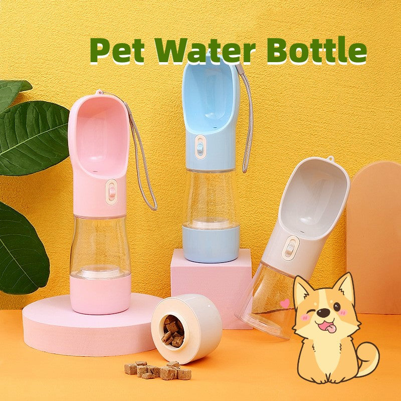 Portable Dog Water Bottle & Bowl