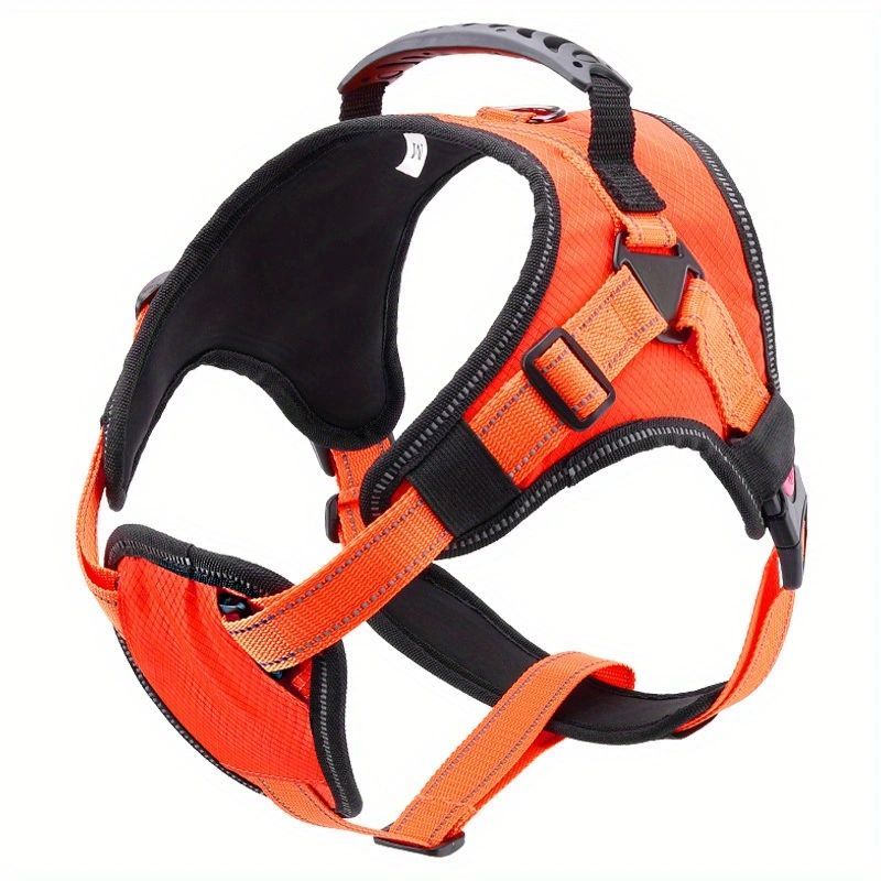 No-Pull Nylon Dog Harness — Breathable & Reflective